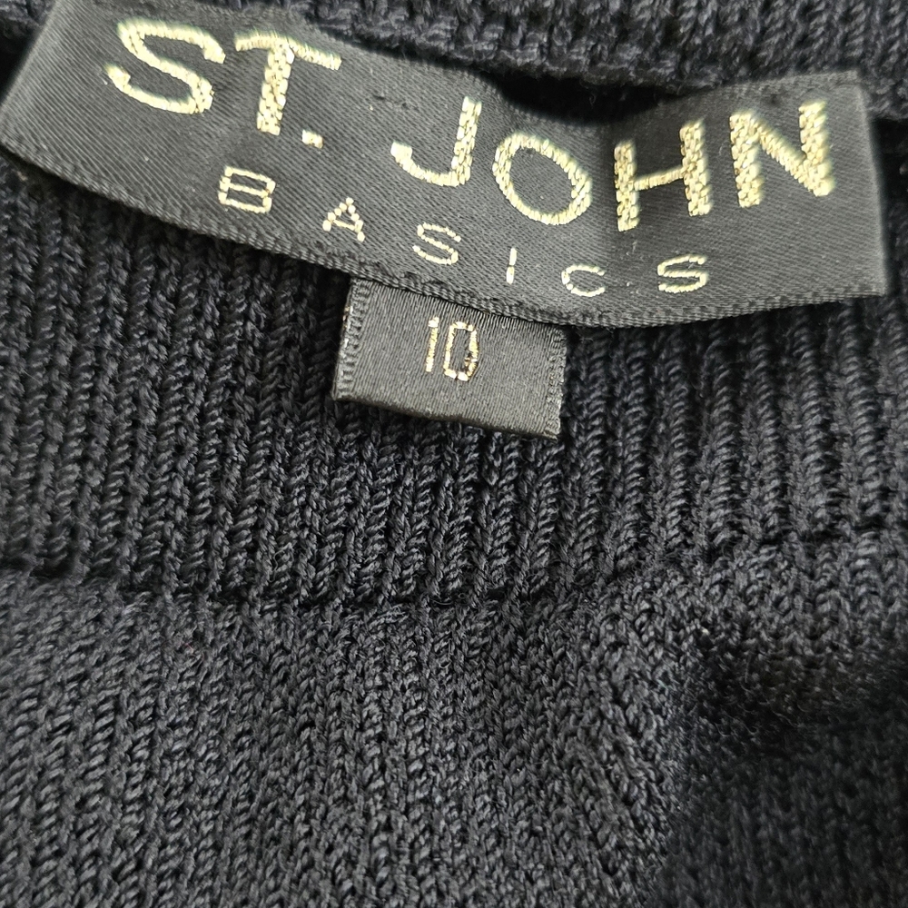 Saint John Basics pencil skirt black size 10